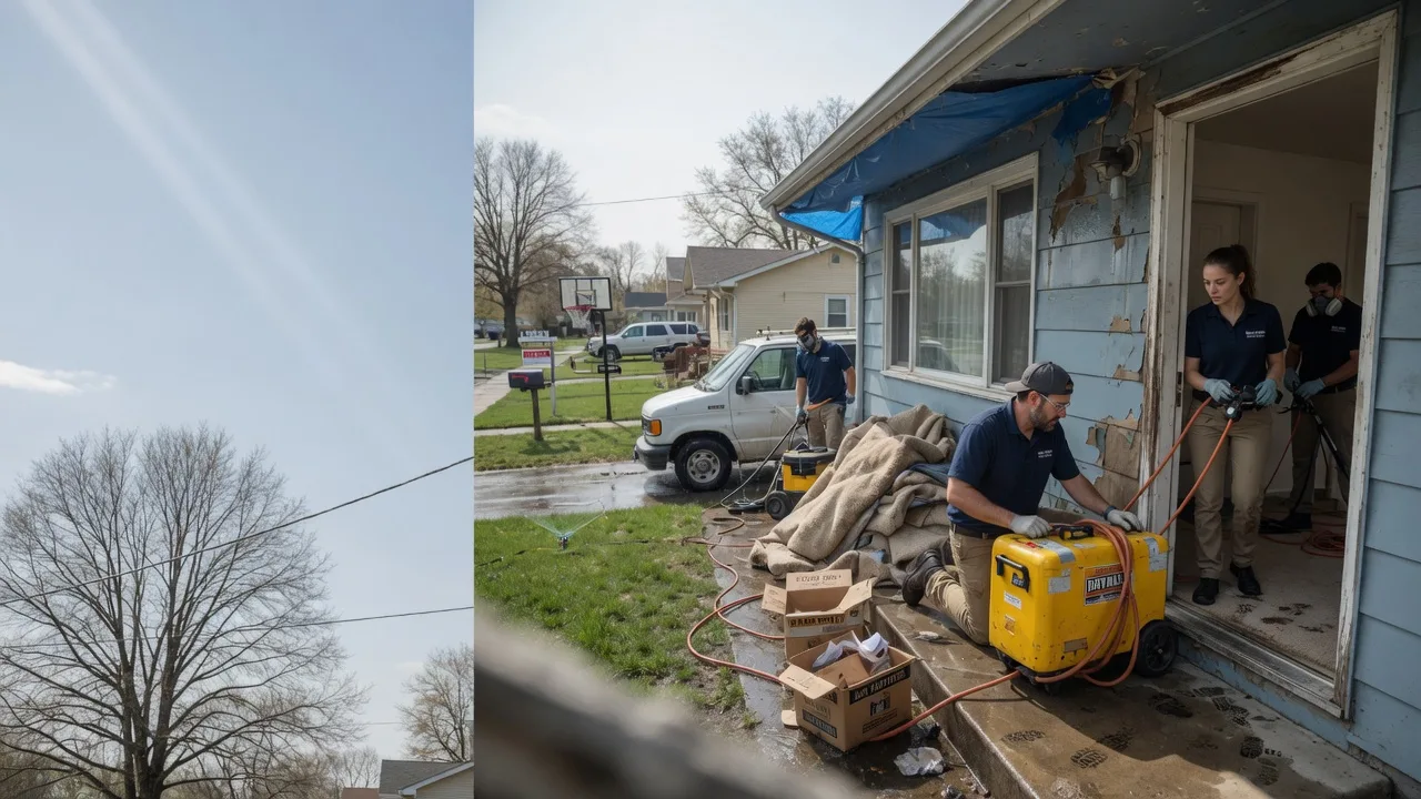 Basement Flood Cleanup in Exchange, WV near me